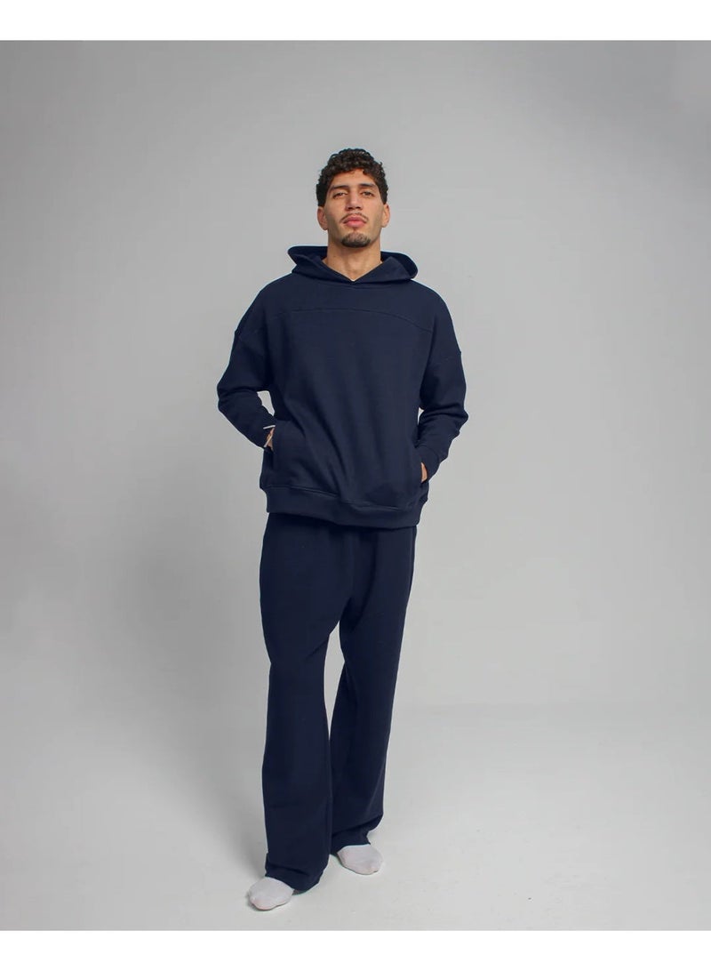 Basic Look Oversized Scuba Hoodie - Image 1